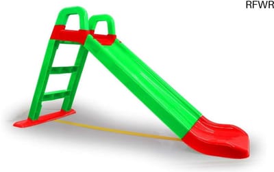 RFWR® Funny Slide Glijbaan - Robuuste Kunststof Met Antislip-uitloop, Brede Treden En Veiligheidsgrepen Voor Kinderen