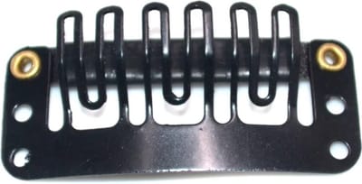 CHPN - Clips voor extensions - Haarextension clipjes - Haar Extension Clips - Zwart - 30 stuks - Nephaar - Klem voor extensions
