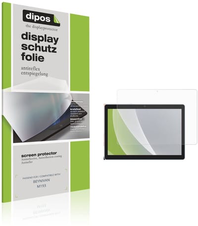 dipos – 2x Matte Beschermfolie geschikt voor BEYNIVAN M193 | Krasbestendige & antireflecterende Screenprotector Ultra-Thin
