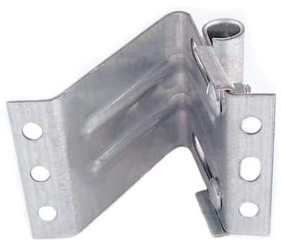 Verstelbare Stalen Top Roller Beugel voor Garagedeuren - Heavy-Duty Hardware voor Soepel Glijden