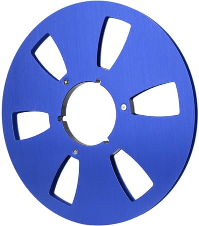 Dailygoods- Tape Reel 1/4 Inch 10.5 Inch - Vervangingsreel - Roestvrij Stalen Schroeven - Universele Open Reel - Geluidsopname - Duurzaam Ontwerp - Reel-to-reel Tape