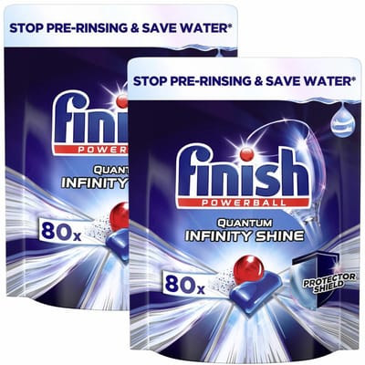 Finish Quantum Ultimate Infinity Shine - 160 Capsules
