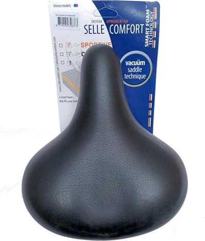 Selle Comfort Retro Medium zadel. Met smart foam techniek.(hangverpakking)