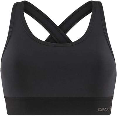 CRAFT TRAINING BRA PADDED W Dames Sportbeha - Zwart