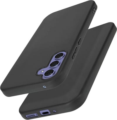 Mayaxess, Hoes Geschikt voor Samsung Galaxy A54 Flexibele bescherming, Zwart