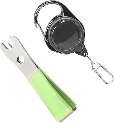Vis Accessoires Set - Lijn Knip Tool - Vissen Verbeteren - Glow In Dark - Compact Formaat - Type 2