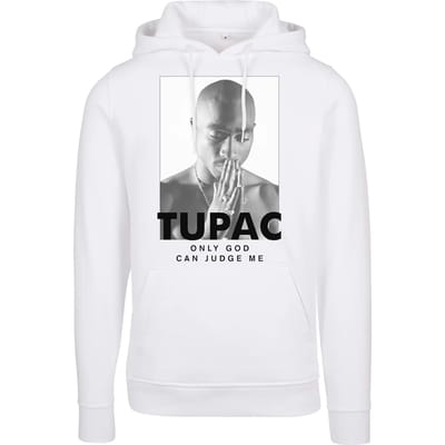 Mister Tee Tupac - 2Pac Prayer Hoodie/trui - L - Wit