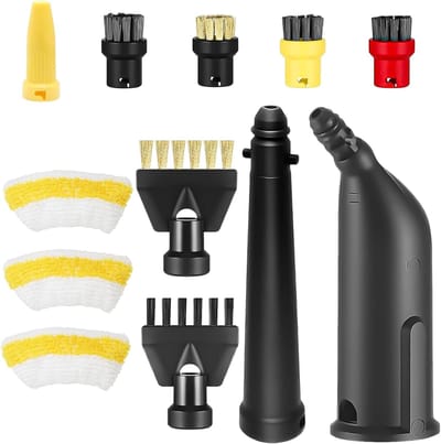 Reserveonderdelen Stoomreiniger - Accessoires Mondstukken - Stoomreiniging Huis - Specifiek Model - 12 Delen - Niet Gespecificeerd