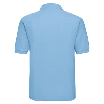 Russell Heren Klassiek Polycotton Poloshirt (Sky)