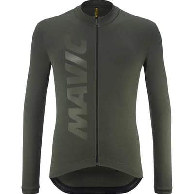 Mavic Aksium Thermo Trui Met Lange Mouwen Groen M Man