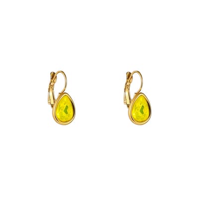 Go Dutch Label Oorhangers French Hook Drop Lemon