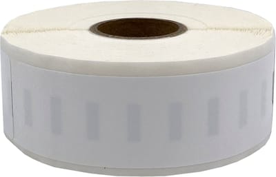 DULA Dymo Compatible labels - Wit - 1933081 - 2112285 - Duurzame magazijnetiketten - 1 rol - 89 x 25 mm - 350 labels per rol