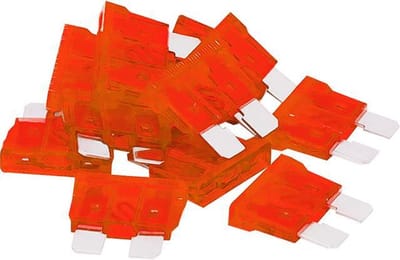 steekzekering 10A - 10 stuks