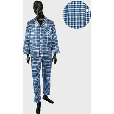 Heren Flanellen Pyjama Formax Openklapbaar Comfortabel Zacht Warm Comfortabel 5XL gray
