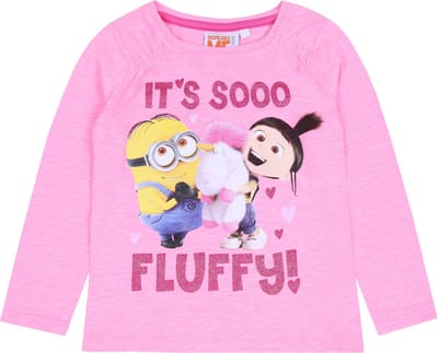Roze blouse, lange mouw MINIONKI