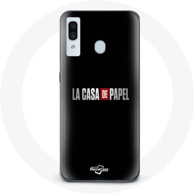 Coque - MANIACASE - Samsung Galaxy A20 - Noir - Souple - Protection chocs et rayures
