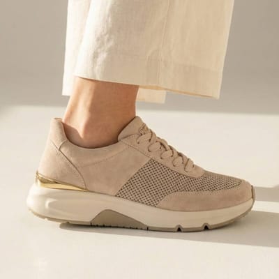 Gabor Gabor Rollingsoft Sneakers beige Suéde
