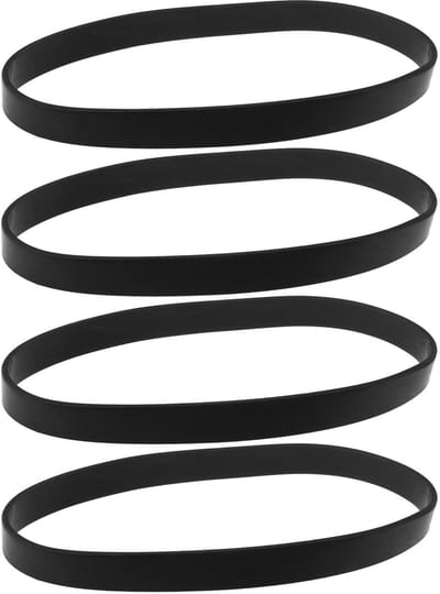 Dailygoods- Drive Riem 350mm - Rubber - Slijtvast - Flexibel - Compatibel met Hoover 91LA1702 - 4 Stuks - Stofzuiger Riem