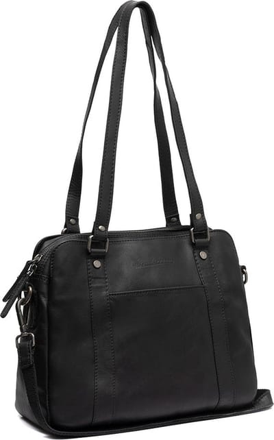 The Chesterfield Brand Schoudertas Schoudertas Porlezza Shoulderbag Black Zwart