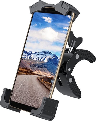 Telefoonhouder Fiets & Motor - LB-565 Universele Stuur houder - 360° Rotatie Universeel 4.7-6.9 Inch Smartphones