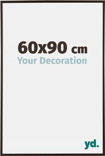 Your Decoration - Fotolijst 60x90 cm - Kunststof - Antraciet - Evry