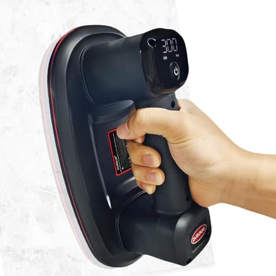 Accu vacuüm zuiggreep 26 cm 300 kg zuigkracht 2x 2000 mAh
