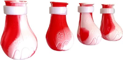 Nivard Anti Krab Katten - Anti Krab - Nagelhoesjes Kat - Kattennagels - Krab Bescherming Katten - Dierenarts - Rood - 4 Stuks