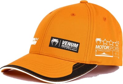 Venum Motorsport Snapback Pet Cap - Mandarijn Oranje