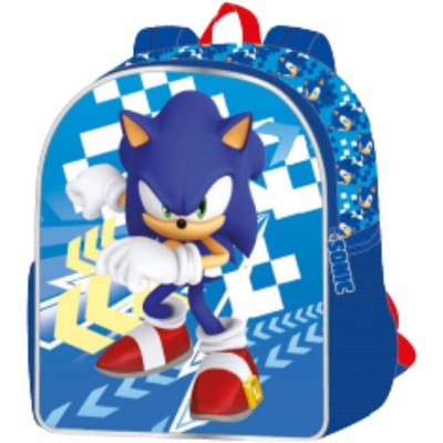 Sonic The Hedgehog 3D Rugzak 32x11x26cm Boekentassen en rugzakken