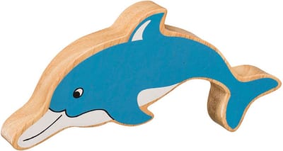 Lanka Kade - Houten figuur - Blue Dolphin