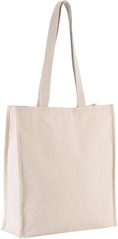 Kimood Shopper met plooi KI0251 - Natural - One size