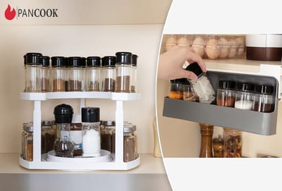 Pancook - Kruidenrek voor een georganiseerde keuken - Roterend kruidenrek