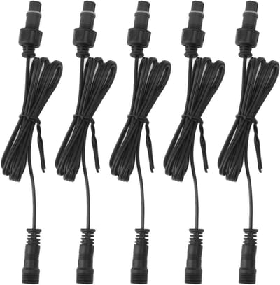 Verlengkabel Deklicht - Verlengsnoer Buiten - Buitenverlichting Uitbreiden - IP67 Waterdicht - 5x 1 Meter