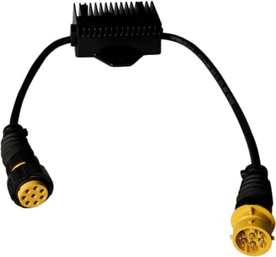 LED control box - 8 polig - 12/24V - links