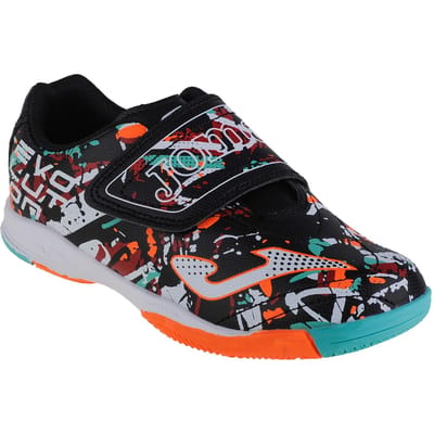 Joma Evolution Jr 2301 IN EVJW2301INV, voor een jongen, Zwart, Indoorschoenen, maat: 28