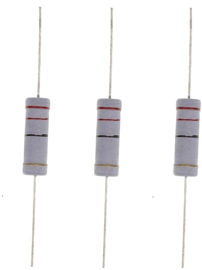 Weerstand Metaaloxide - Component Elektronica - Elektronica Reparatie - 5 Watt Vermogen - 22 Ohm - Blauw
