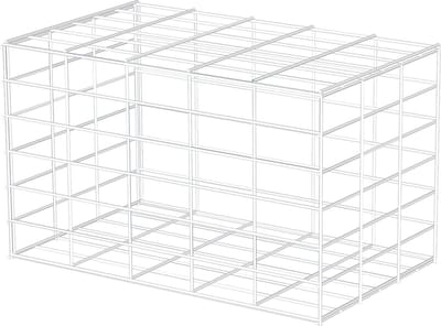 Schanskorf 50x30x30cm, compleet met ringen + tang + afstands.
