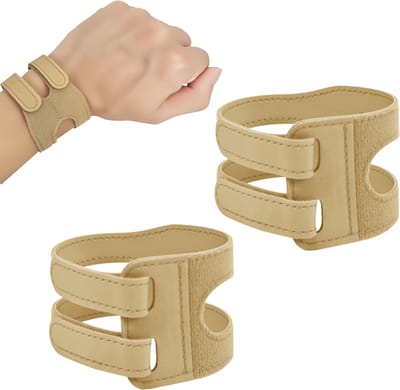 U Fit One 2 Stuks TFCC Polsbrace - Polsbandage - Wrist Support - Compressie Handschoen - RSI - Pols Ondersteuning & Versteviging - Polssteun