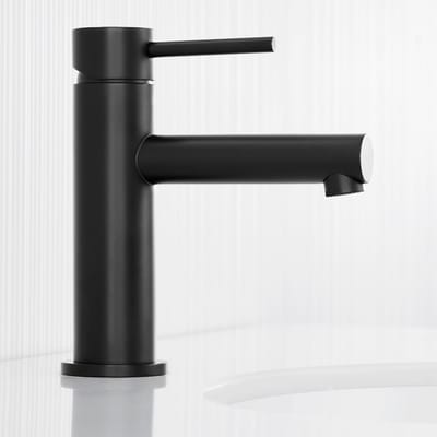 CECIPA max Wastafelkraan Zwart - Badkamerkraan - Mengkraan - Waterbesparend - Inclusief Aansluit slangen 3/8 - Zwart