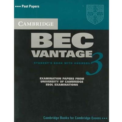 Cambridge Bec Vantage 3 Student's Book With Answers - Cambridge ESOL