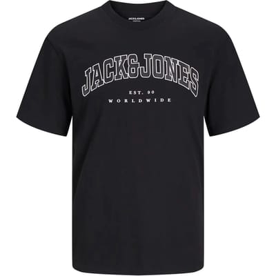 JACK&JONES - JJECALEB VARSITY TEE SS O-NECK NOOS PLS - Heren - T-shirts