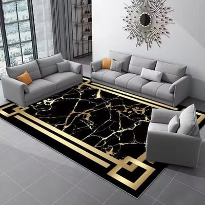 Luxe tapijten voor woonkamer Marmer Decoratie Huis tapijten Hal Bank zijde Zachte vloermat Kamer Decoratie Entree Hal Grote tapijt 60*90cm