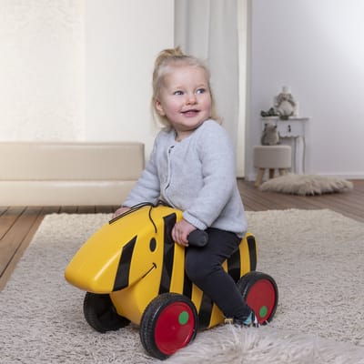 Van Manen loopauto Tigerente Janosch voor peuters en kleuters.