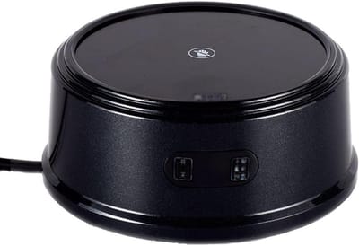 Elektrische Kookplaat - Thee Kookplaat - Thee Zetten - Geschikt voor Diverse Potten - 155 mm x 155 mm - Zwart