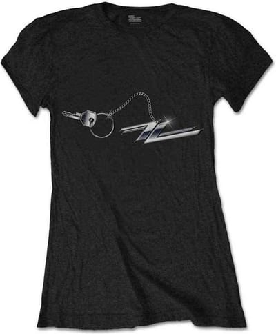 ZZ Top - Hot Rod Keychain Dames T-shirt - S - Zwart
