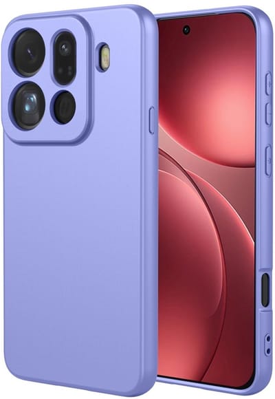Coverup Hoesje - Geschikt voor OPPO Find X9 Pro Hoesje - Coverup Colour TPU Back Cover - Paars