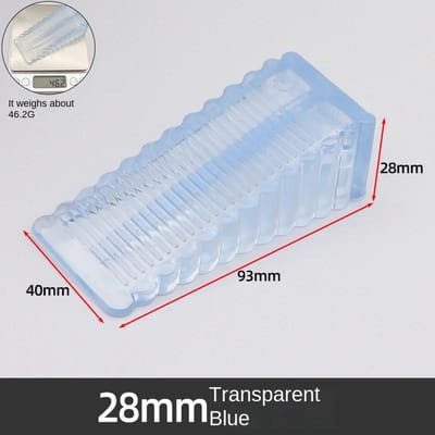 Veiligheid Siliconen Deurstopper Blok Wig Stop Deurstopper Thuis Kantoren Deur Achtervanger Impactstopper Rubberen Stoppen Zonder Boren