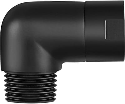 Verstelbare Douchekop Hoekverbinder 90 Graden 1/2" NPT Messing Douchearm Verlengadapter voor Badkamer Accessoires