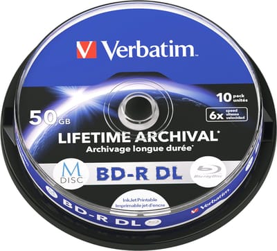 Verbatim MDISC BD-R DL 50 GB 10 stuk(s)