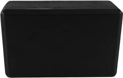 Fitness Dans Blok - Yoga Pilates Steen - Oefening Ondersteuning - Hoge Dichtheid Schuim - 23x15x7.5cm - Zwart